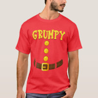 Funny Grumpy Dwarf Costume Family Matching Class G