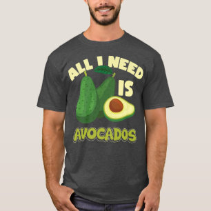 Funny Guacamole Meican Vegan Vegetarian Avocado T-Shirt