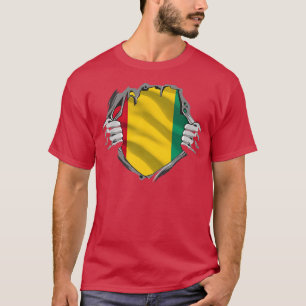 Funny Guinea Flag Country Africa  T-Shirt