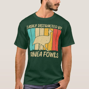Funny Guinea Fowl For Men Women Bird Lover Chicken T-Shirt