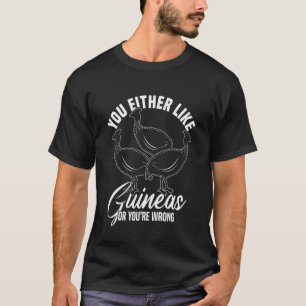 Funny Guinea Fowl Hen Bird Lover 4 T-Shirt