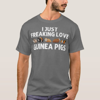 Funny Guinea Pig Art For Men Rodent Animal G T-Shirt