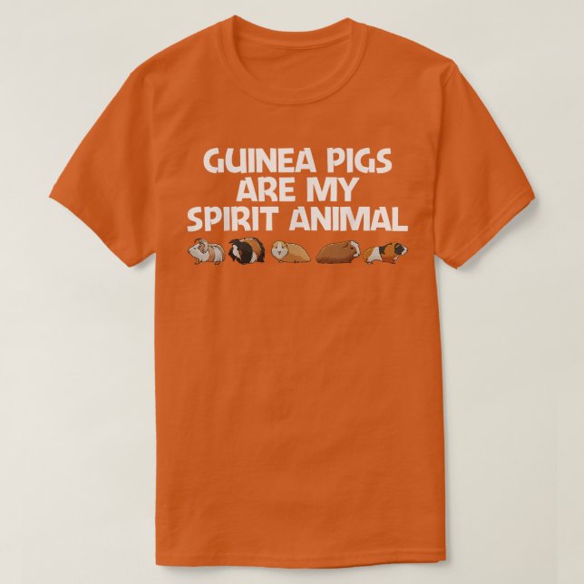 Funny Guinea Pig Art For Men Women Rodent Animal G T-Shirt (Design Front)