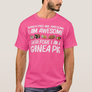 Funny Guinea Pig Art For Men Women Rodent Animal G T-Shirt