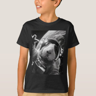 Funny Guinea Pig Astronaut Space Selfie Cosmic Rod T-Shirt
