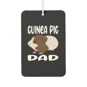 Funny Guinea Pig Dad Cute Pet Cool Pet Lover Car Air Freshener