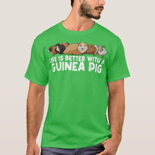 Funny Guinea Pig Design For Men Women Kids Guinea T-Shirt