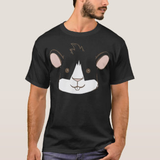 Funny Guinea Pig Face Furry Potato T-Shirt