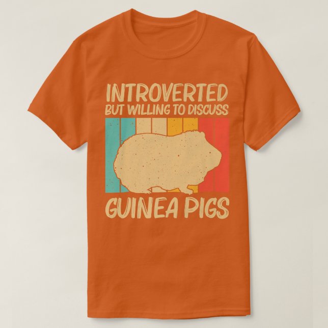 Funny Guinea Pig For Men Potato Pet Lover Fl T-Shirt (Design Front)