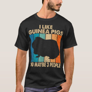 Funny Guinea Pig For Men Women Kids Vintage Guinea T-Shirt