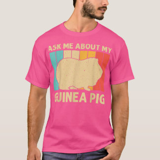 Funny Guinea Pig For Men Women Potato Pet Lover Fl T-Shirt