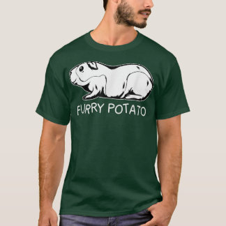 Funny Guinea Pig Furry Potato Kids Men Women1511  T-Shirt