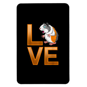 Funny Guinea Pig Lover Gift Womens Mens Magnet