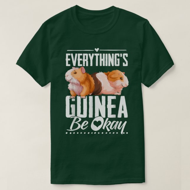 Funny Guinea Pig Lover Graphic For Women And Men G T-Shirt (Design Front)