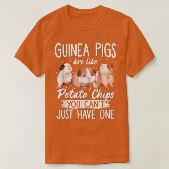 Funny Guinea Pig Lover Graphic for Women and Men G T-Shirt (Design Front)