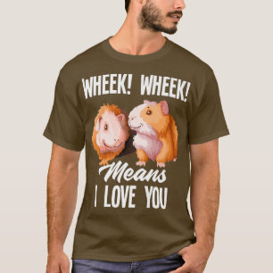 Funny Guinea Pig Lover Guinea Pig Owner Premium T- T-Shirt