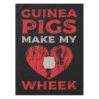 Funny Guinea Pig Make My Wheek Tablecloth