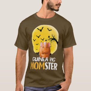 Funny guinea pig momster For halloween and guinea T-Shirt