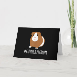 Funny Guinea Pig Mum Gifts Card