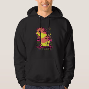 Funny Guinea Pig Retro Vintage Style Men Women Kid Hoodie