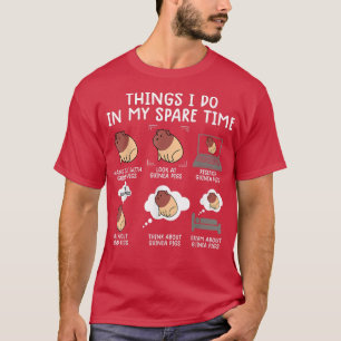 Funny Guinea Pig Shirt Srcastic Humour Guinea Pig