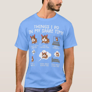 Funny Guinea Pig Shirt Srcastic Humour Guinea Pig 