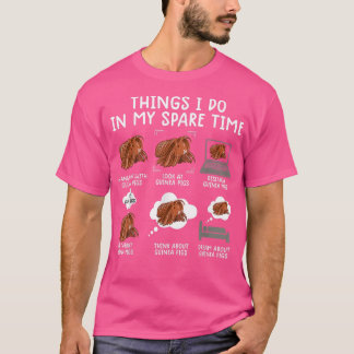 Funny Guinea Pig Shirt Srcastic Humour Guinea Pig