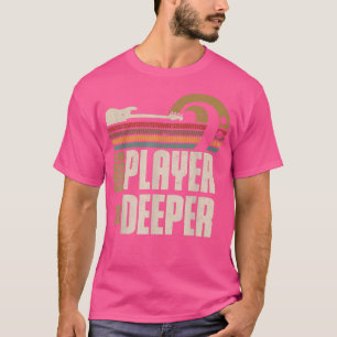 Funny Guitar Bass Players Bass Guitar Bassist Vint T-Shirt