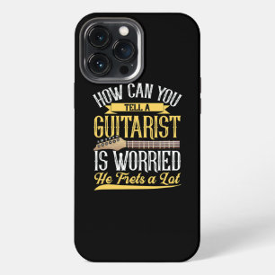Funny Guitar Humour Guitarist Bassist Musician iPhone 13 Pro Max Case