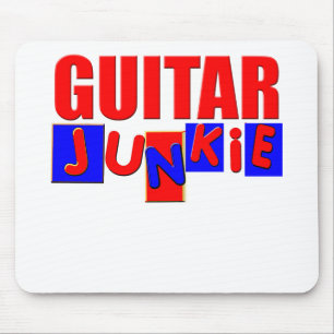 funny guitar mouse pad