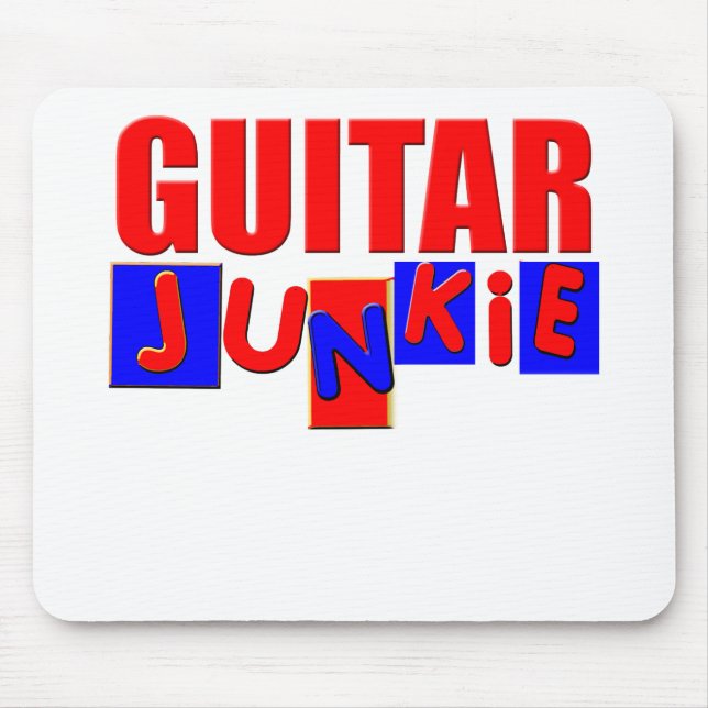 funny guitar mouse pad (Front)