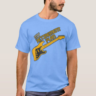 Funny Guitar My Retirement Plan Vintage Music 765 T-Shirt