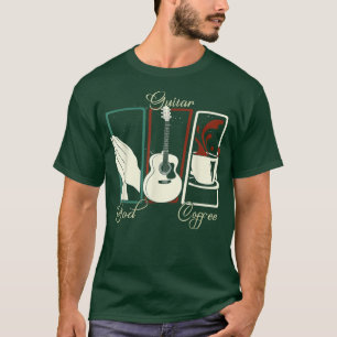 Funny Guitar Player Men Women Music Lover Musician T-Shirt