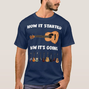 Funny Guitar Player Outfit For Guitarist Bass Guit T-Shirt