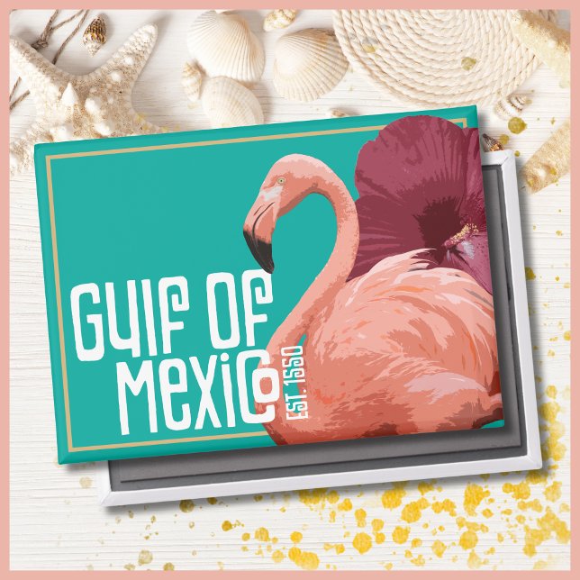 Funny Gulf of Mexico Est. 1550 Historical  Magnet (Creator Uploaded)