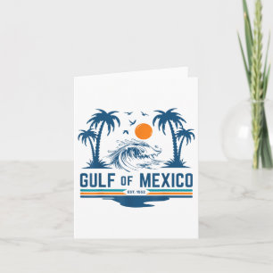 Funny Gulf Of Mexico Gulf Of Usa America 2025 Card