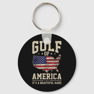 Funny Gulf Of Usa America Vintage Gulf Of Mexico U Key Ring