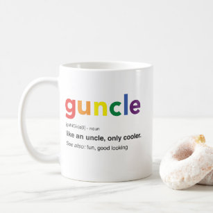 Funny Guncle Definition Print Coffee Mug