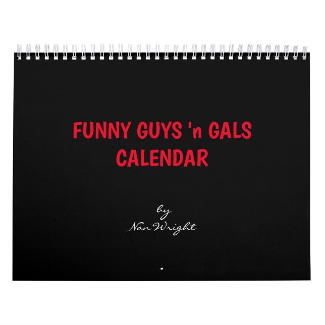 Funny Guys and Gals Calendar (Cover)
