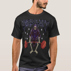 Funny Gym - Grim Reaper Deadlift Workout - Occult T-Shirt