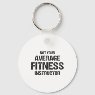Funny Gym Instructor Workout Fitness Gift Bodybuil Key Ring