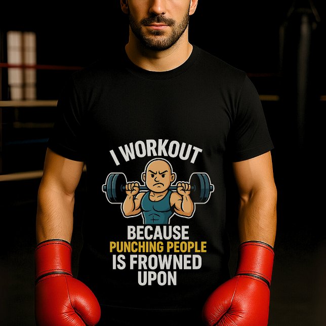  Funny Gym Quote T-Shirt - Sarcastic Fitness (Creator Uploaded)