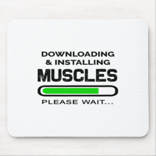 Funny Gym Workout Tee downloading And Installing M Mouse Pad