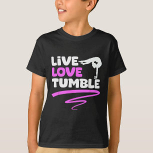Funny Gymnastics Quotes Gymnastics Coach Cheerlead T-Shirt