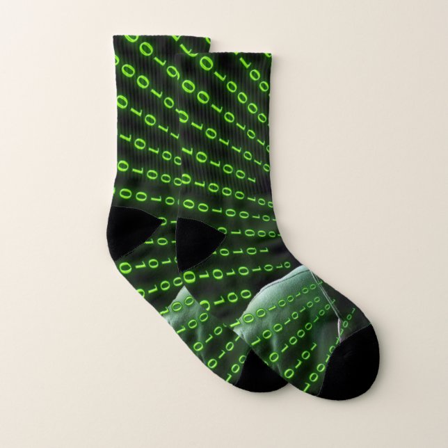 funny hacker programming  socks (Pair)