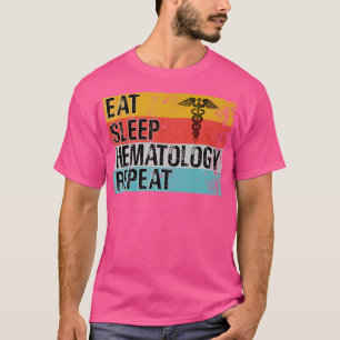 Funny Haematologist Doctor Vintage Hematology T-Shirt