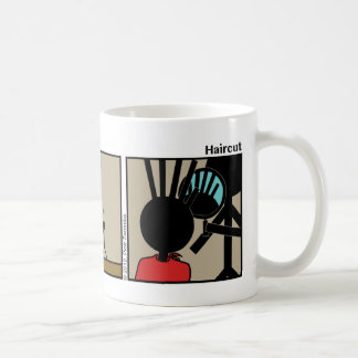 Funny Haircut Stickman Mug - 085