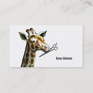 funny hairstylist hair stylist cosmetologist business card