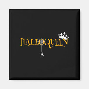 Funny Halloqueen Halloween Queen Magnet