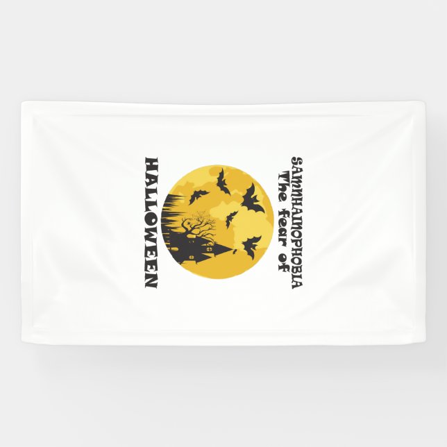 Funny Halloween Banner (Horizontal)